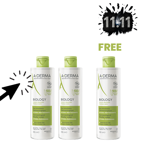 Aderma - Biology Hydra Cleansing Micellar Water Duo Pack Bundle