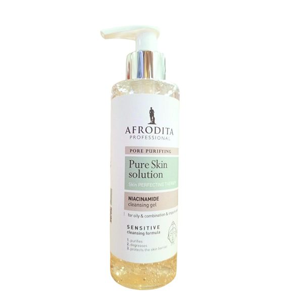 Afrodita - Pure Skin Solution Niacinamide Cleansing Gel