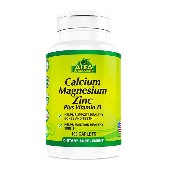 Alfa - Calcium Magnesium Zinc Plus Vitamin D