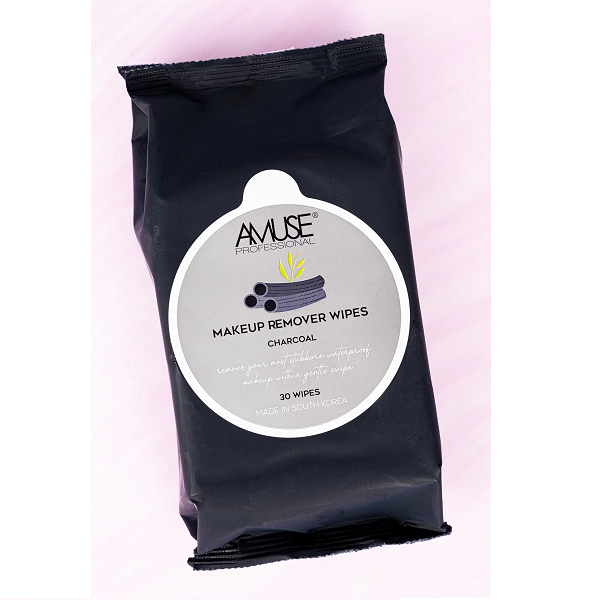Amuse - Makeup Remover Wipes Charcoal