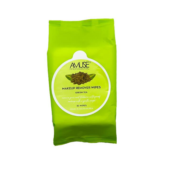 Amuse - Makeup Remover Wipes Green Tea 30 Wipes