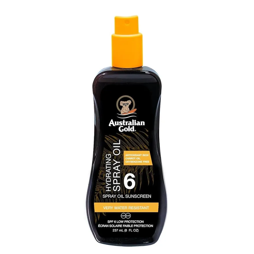 Australian Gold - Hydrating Spray Oil Sunscreen SPF6