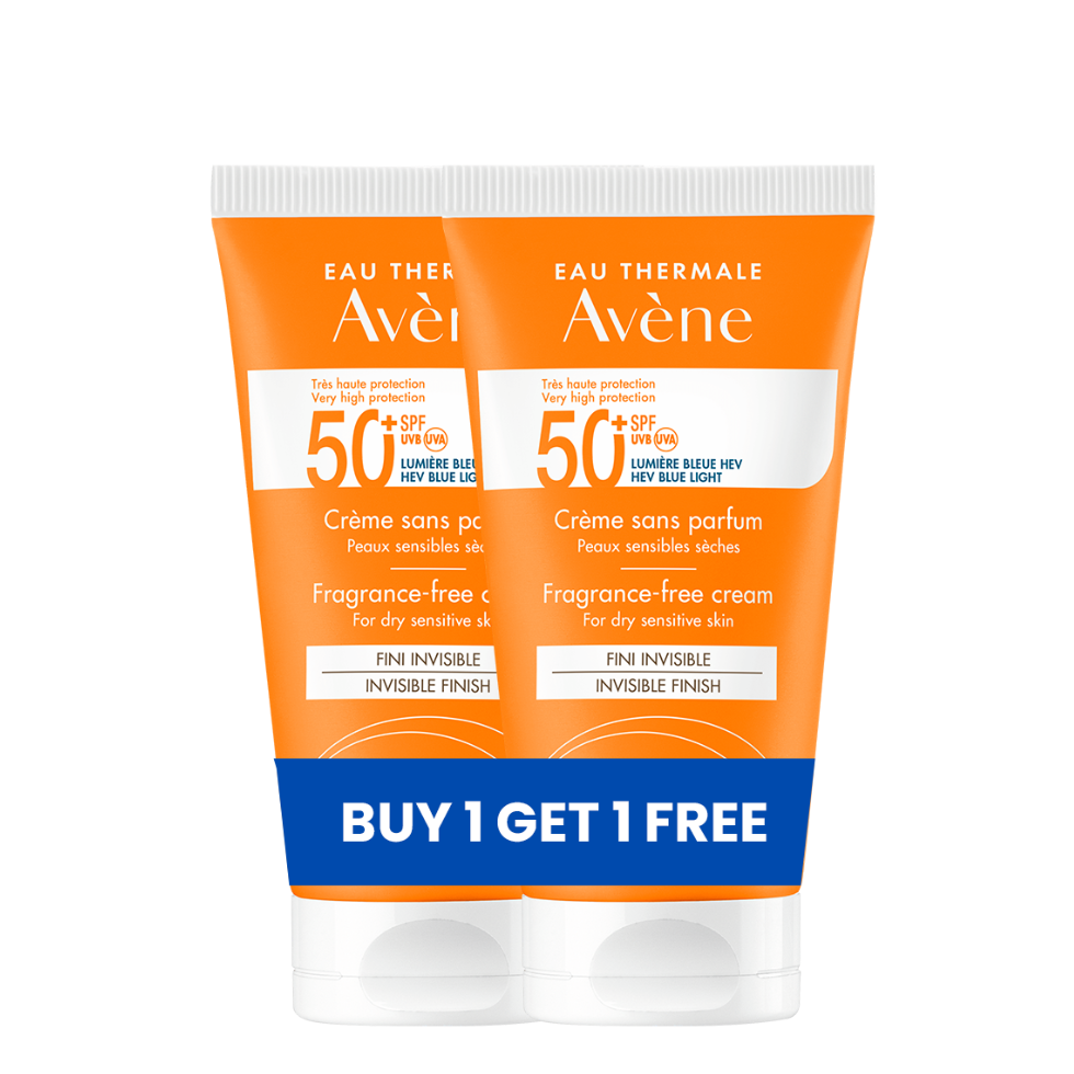 Avène - Fragrance Free Cream SPF 50+ Buy 1 Get 1 Free