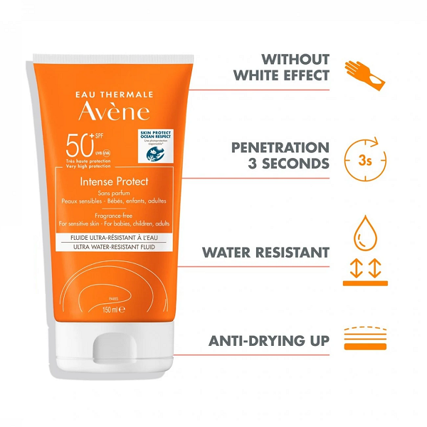 Avène - Intense Protect Ultra Water Resistant Fluid SPF50+