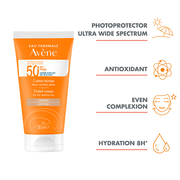 Avène - Tinted cream SPF 50+