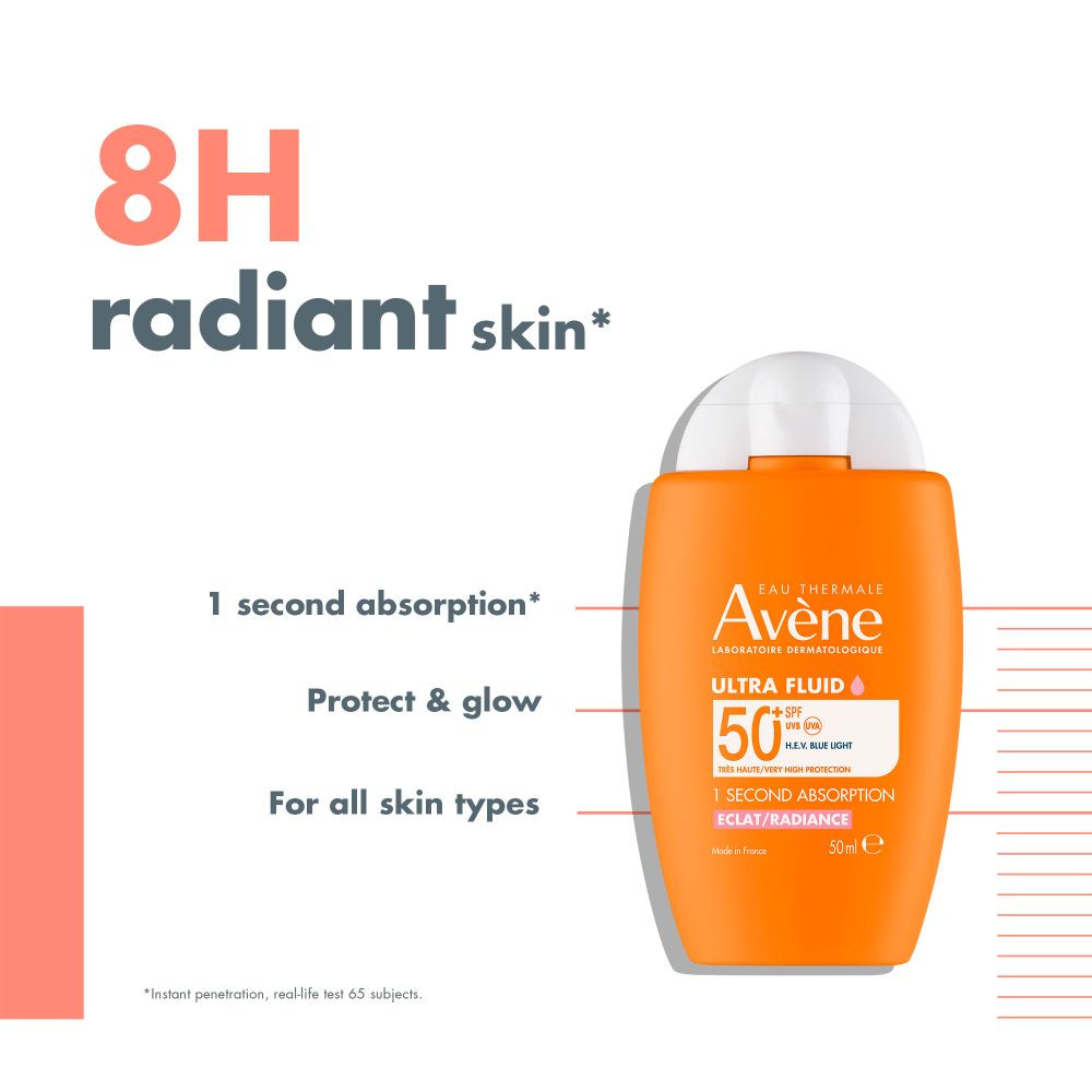 Avène - Ultra Fluid Radiance SPF50+