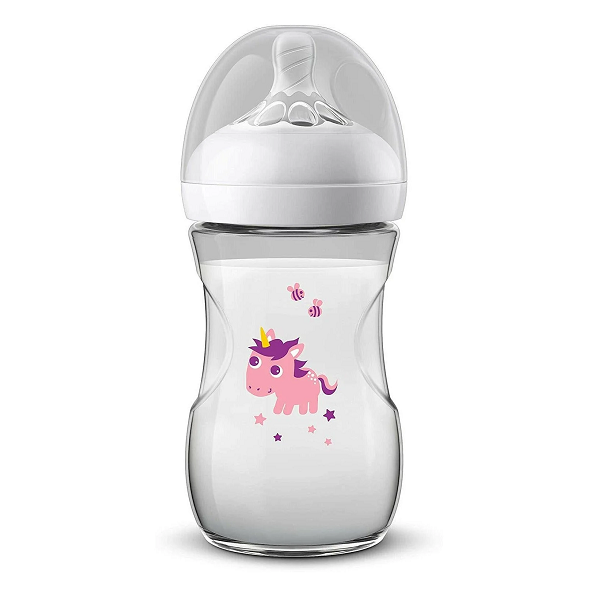 Avent - Natural Feeding Bottle 1m+ Unicorn