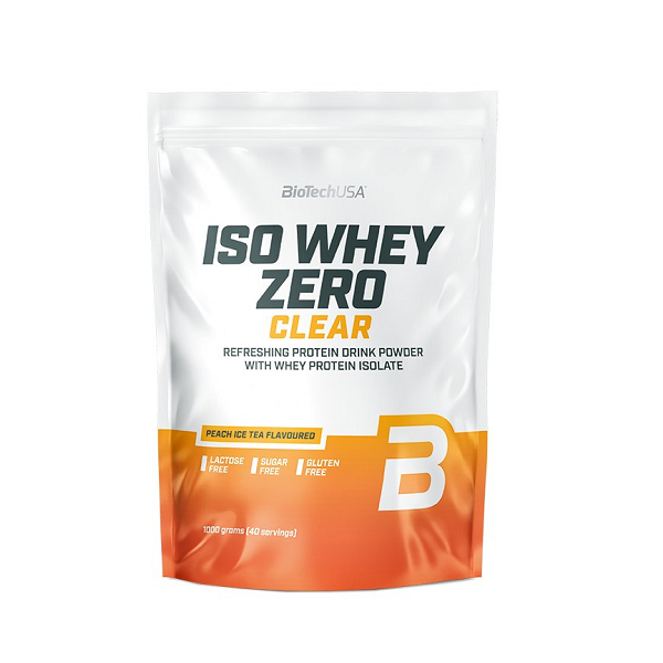 Biotech USA - Iso Whey Zero Clear Peach Ice Tea Flavoured