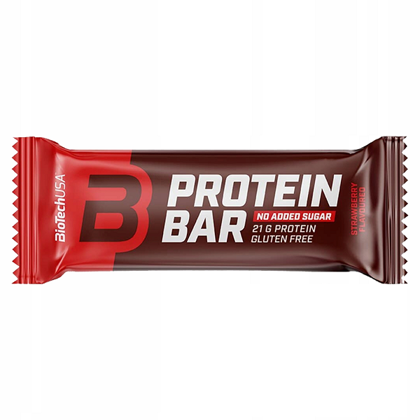 Biotech USA - Protein Bar Strawberry Flavoured