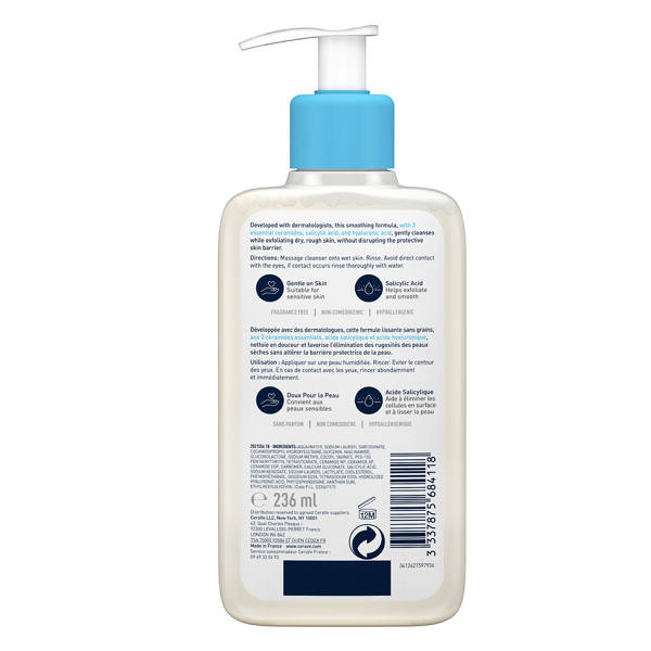 Cerave - SA Smoothing Cleanser