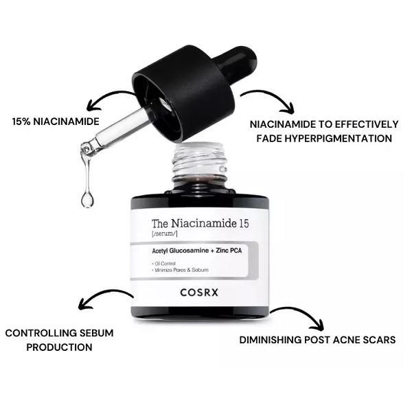 Cosrx - The Niacinamide 15 Serum