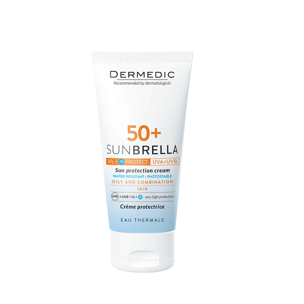 Dermedic - Sunbrella Sun Protection Cream SPF50 For Oily & Combination Skin