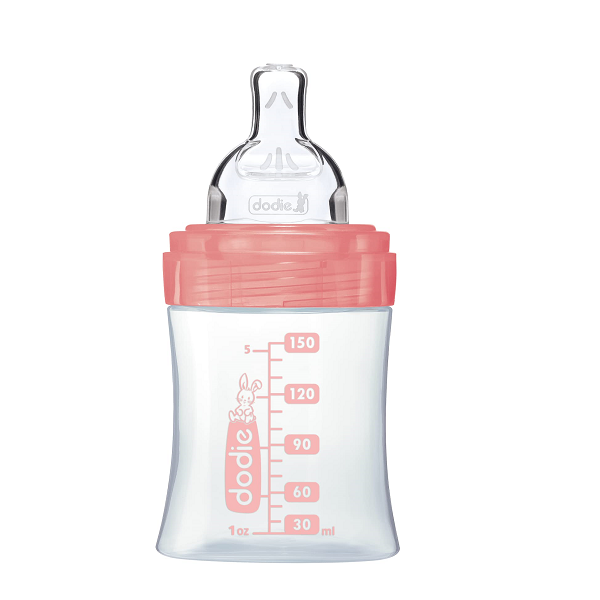 Dodie - Bottle Sensation+ Anti-Colic GARDEN 0-6 months Flat Teat Flow