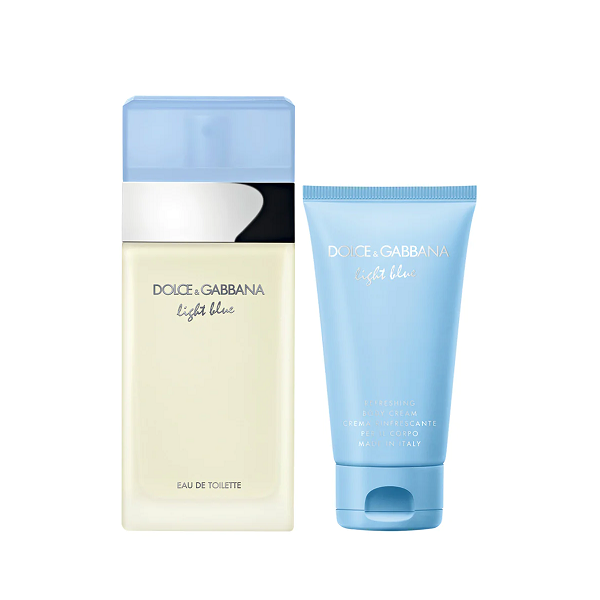 Dolce & Gabbana - Light Blue Eau De Toilette Set ( EDT 100ml + BC 50ml )