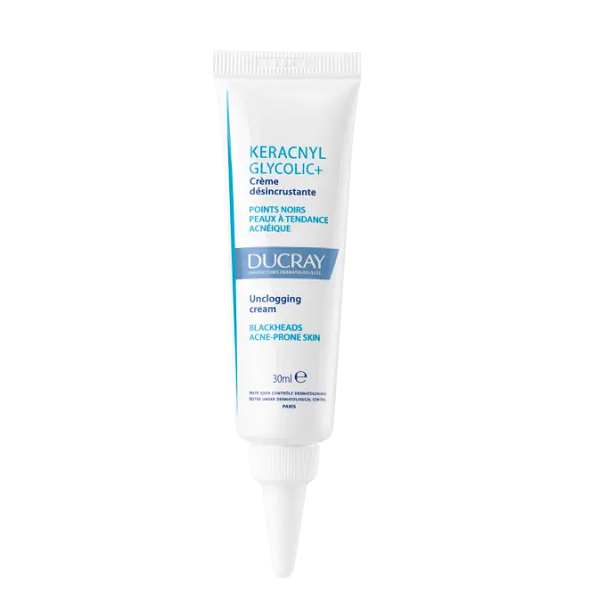 Ducray - Keracnyl Glycolic + Unclogging Cream