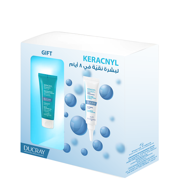 Ducray - Keracnyl Glycolic+ Cream Kit