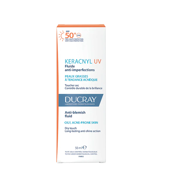 Ducray - Keracnyl UV Anti Blemish Fluid SPF50+