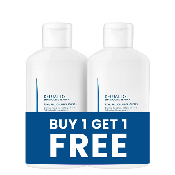 Ducray - Kelual DS Shampoo Buy 1 Get 1 Free