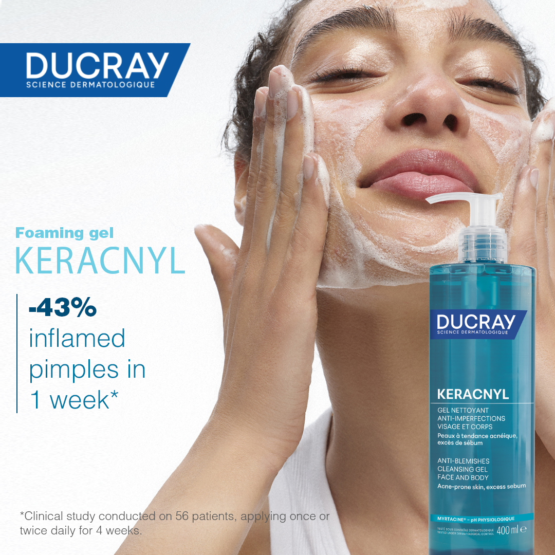 Ducray - Keracnyl Foaming Gel