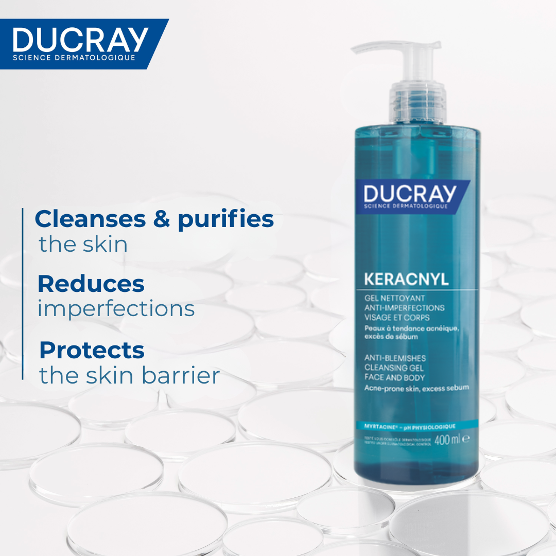 Ducray - Keracnyl Foaming Gel