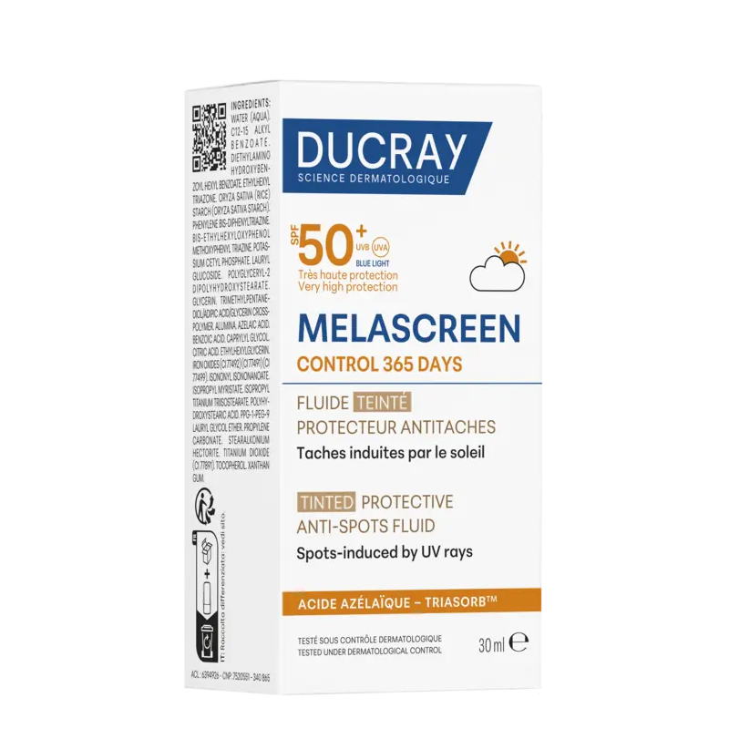 Ducray - Melascreen Control 365 Days SPF50+ Tinted Fluid