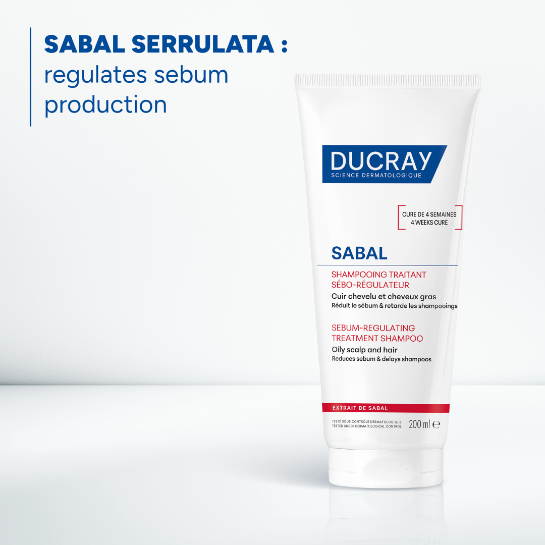Ducray - Sabal Sebum Regulating Treatment Shampoo