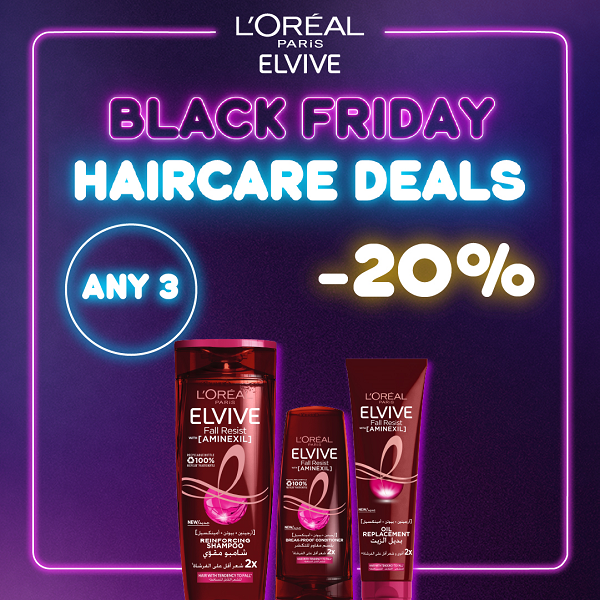 Elvive - Full Resist Aminexil Shampoo, Conditioner & Oil Replacement Bundle