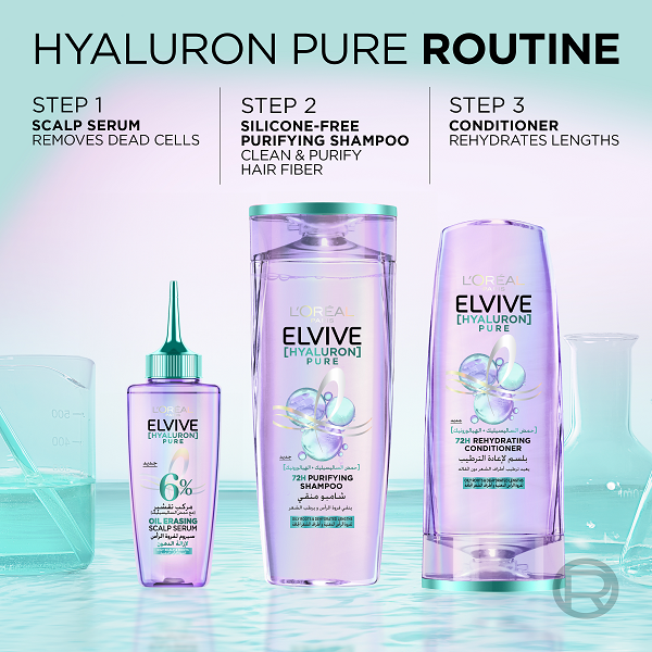 Elvive - Hyaluron Pure Oil Erasing Scalp Serum
