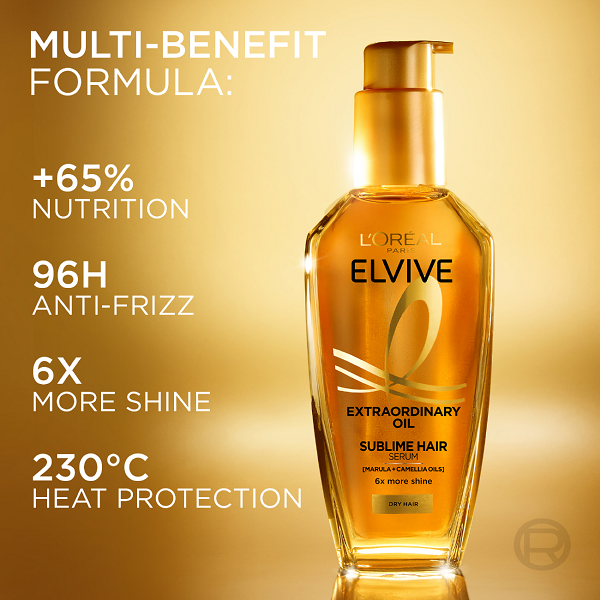 Elvive - Extraordinary Oil Sublime Hair Enhancer Serum