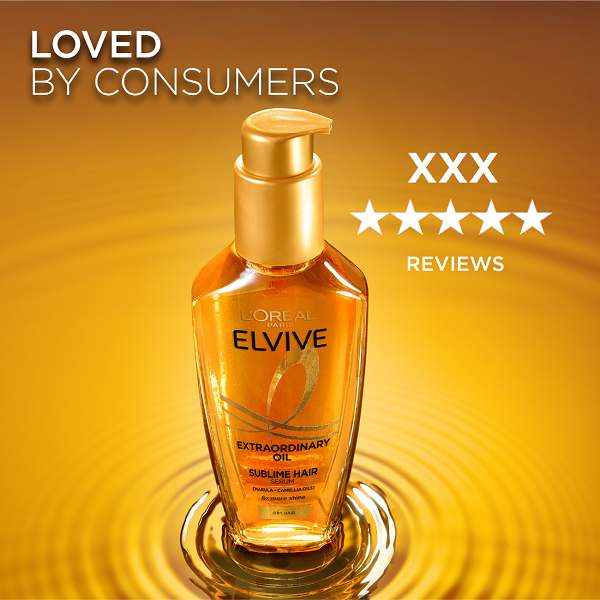 Elvive - Extraordinary Oil Sublime Hair Enhancer Serum