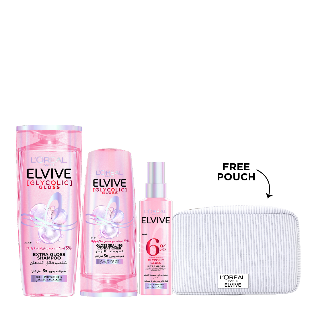 Elvive - Glycolic Gloss Hair Care Bundle