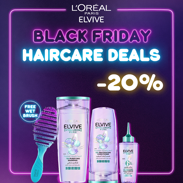 Elvive - Hyaluron Pure Scalp Serum, Shampoo & Conditioner Bundle