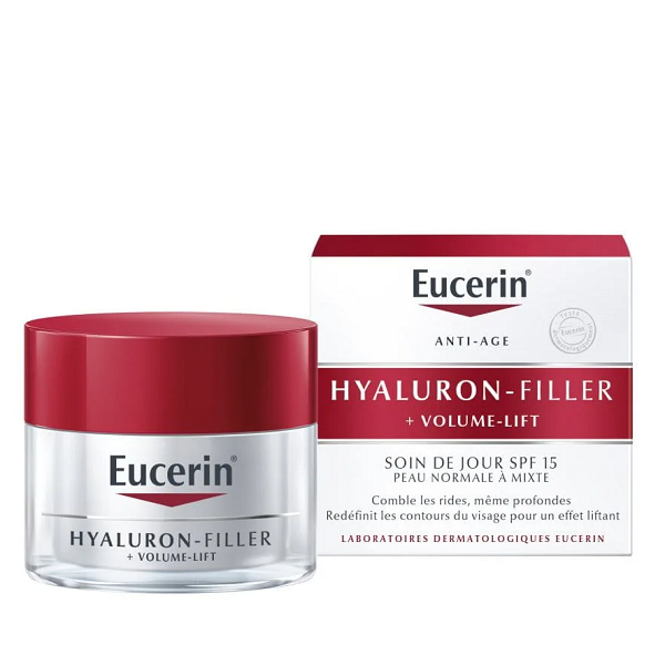 Eucerin - Hyaluron-Filler + Volume-Lift Day Cream SPF 15 Normal to Combination Skin