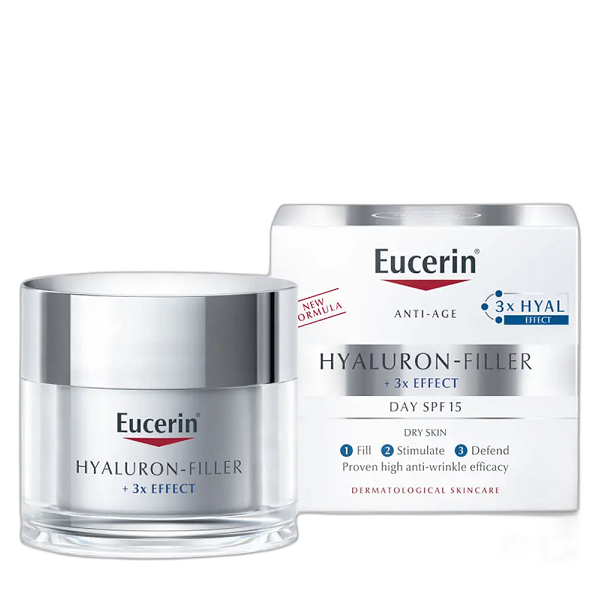 Eucerin - Hyaluron Filler 3x Effect Day Cream SPF 15 Dry Skin