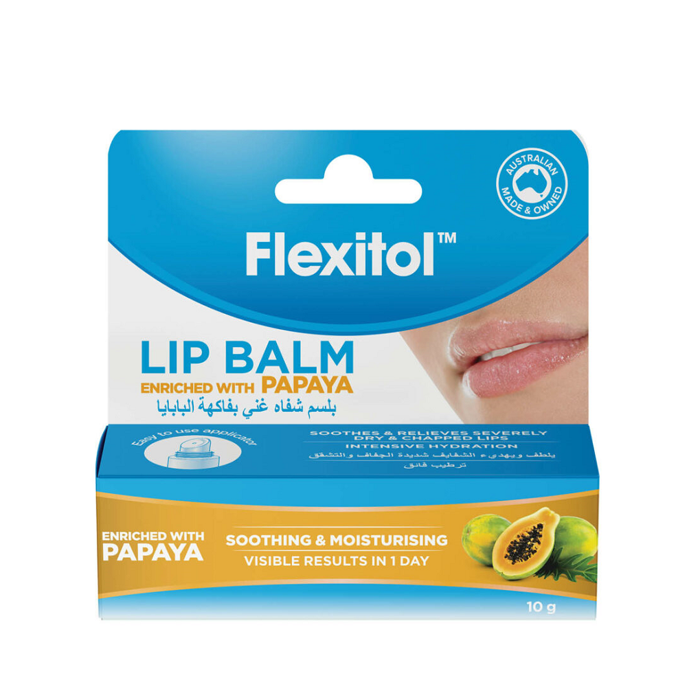 Flexitol - Lip Balm Papaya