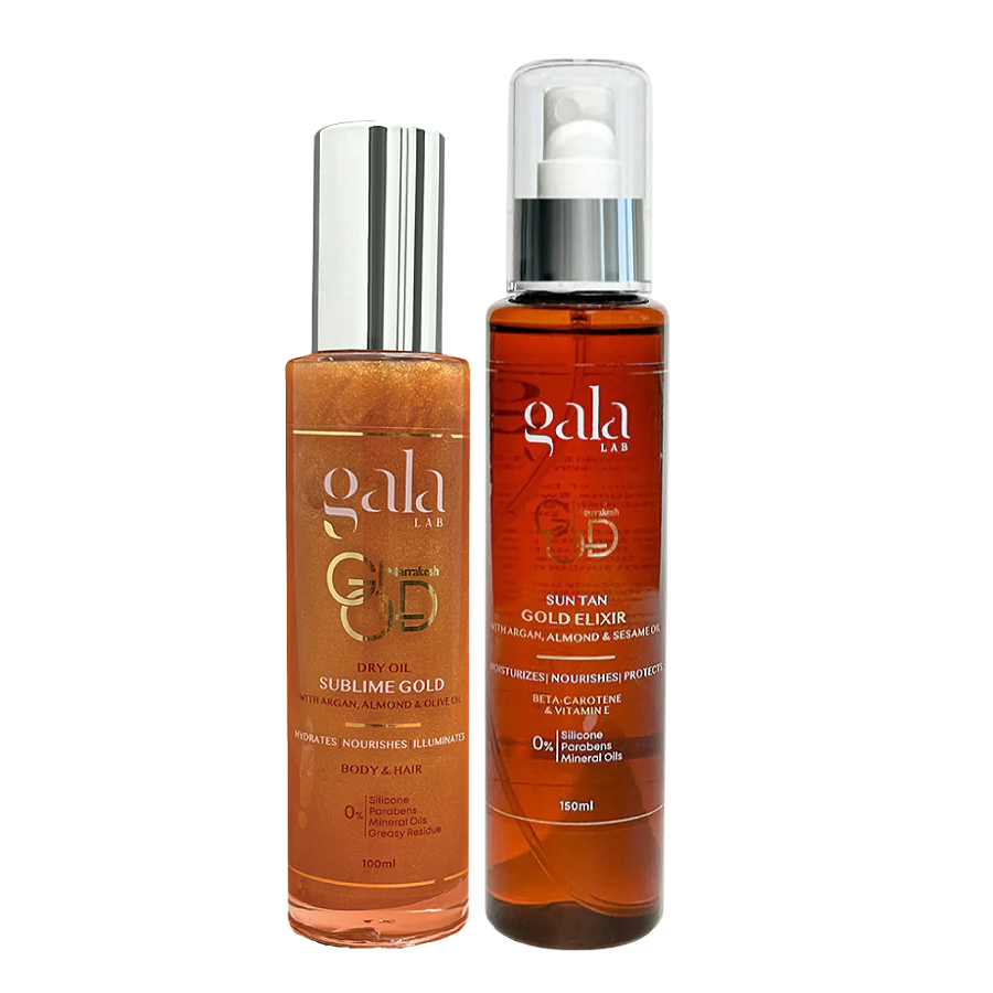 Gala Lab - Marrakesh Gold Sun Tan Bundle