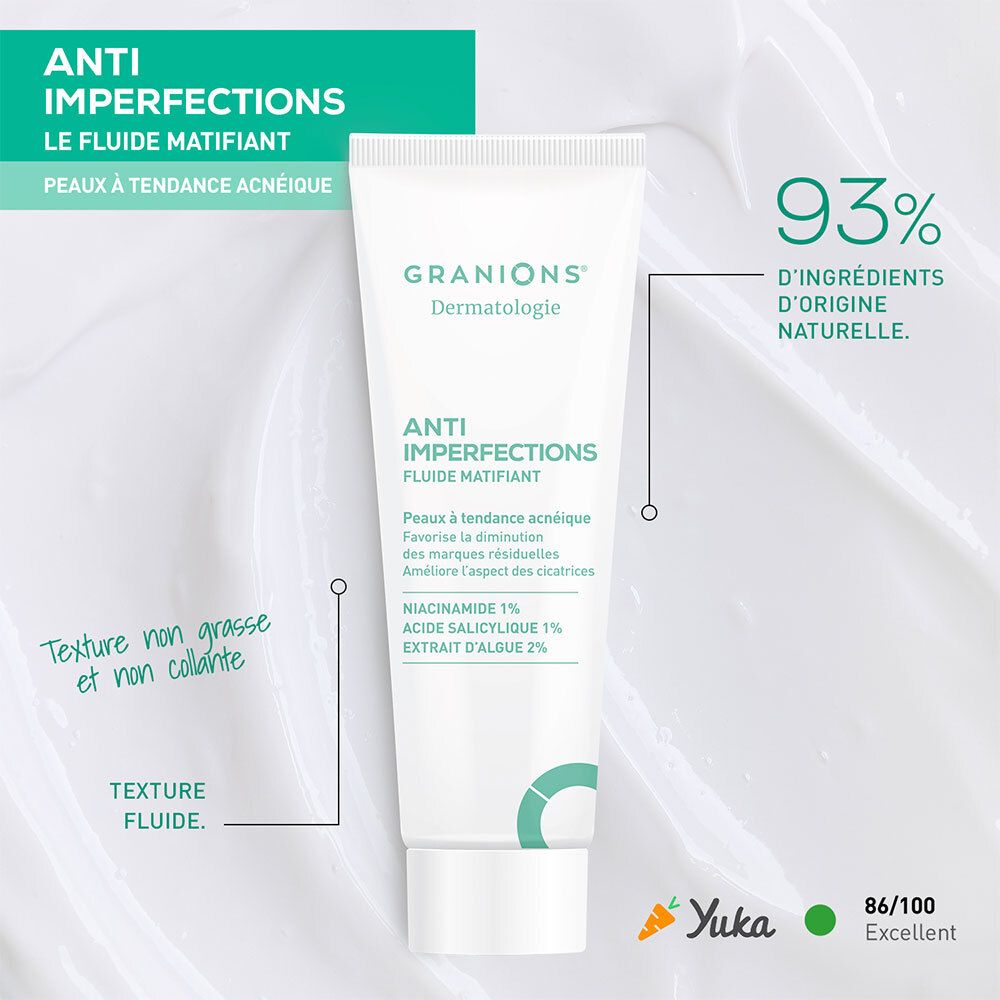 Granions - Anti Blemish Mattifying Fluid