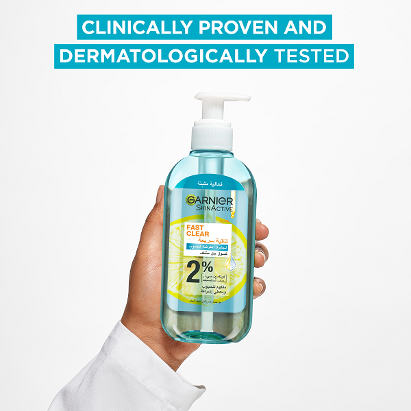 Garnier - SkinActive Fast Clear Gel Wash