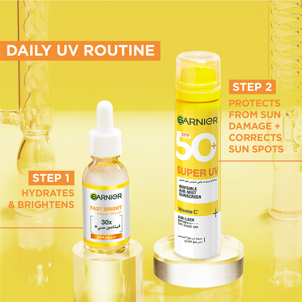 Garnier - Super UV Invisible Air Mist Sunscreen SPF 50+