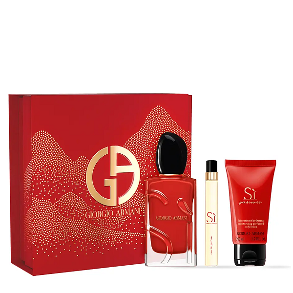 Giorgio Armani - Si Passione Eau De Parfum Set ( EDP100ml + EDP10ml + BL50ml )