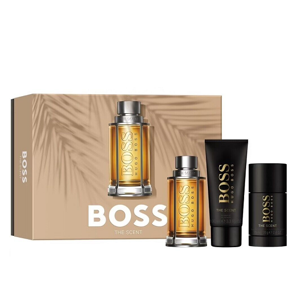 Hugo Boss Boss The Scent Eau De Toilette Set EDT SG Deo Stick