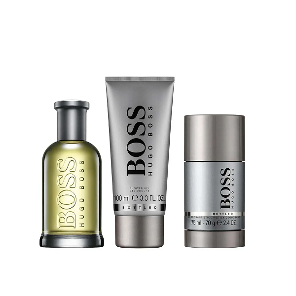 Hugo Boss - Bottled Eau De Toilette Set ( EDT+SG+Deo Stick )