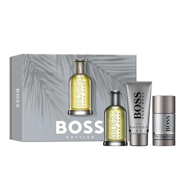 Hugo Boss - Bottled Eau De Toilette Set ( EDT+SG+Deo Stick )