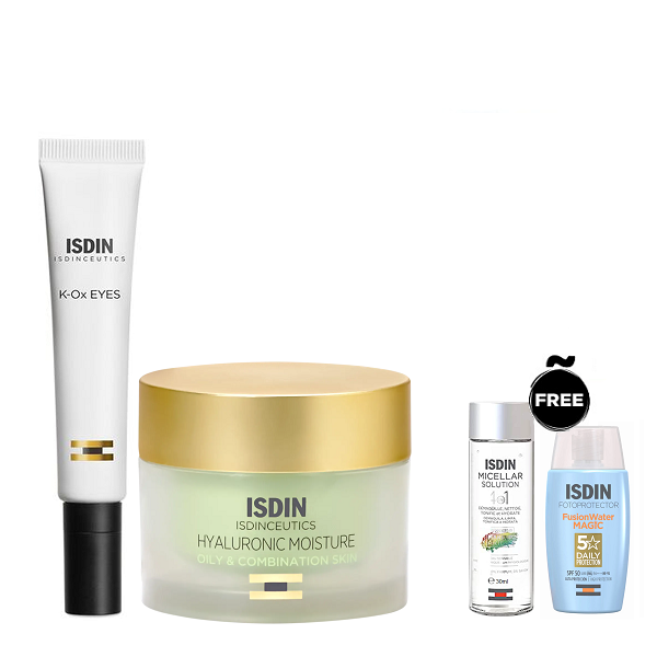 Isdin - Isdinceutics Moisturizing Routine For Oily To Combination Skin
