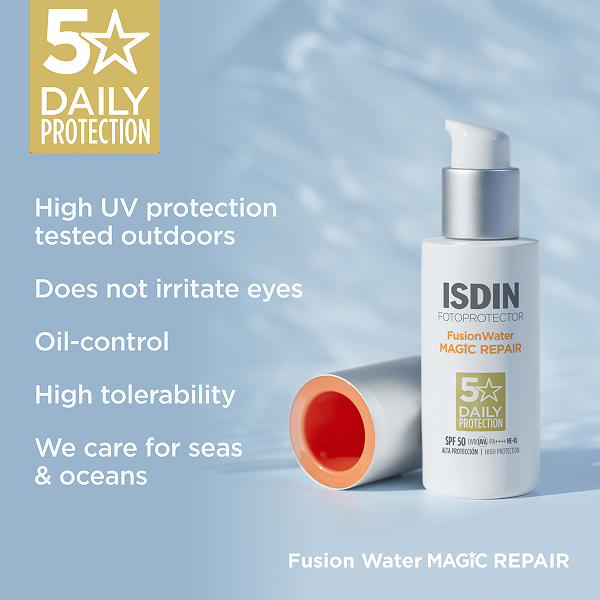 Isdin - Fotoprotector Fusion Water Magic Repair SPF 50