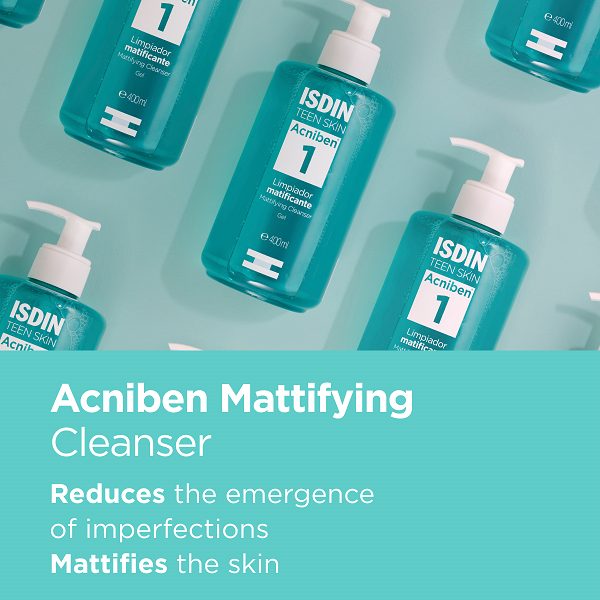Isdin - Teen Skin Acniben Mattifying Cleanser Gel