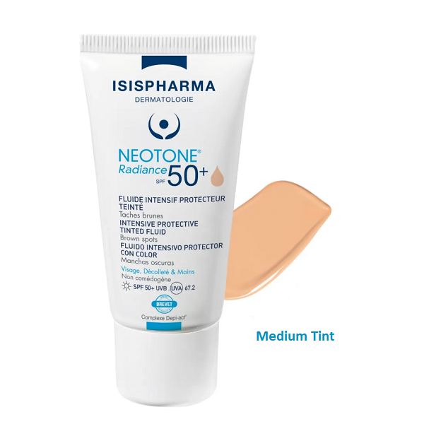 Isispharma - Neotone Radiance SPF50+ Intensive Tinted Fluid Medium
