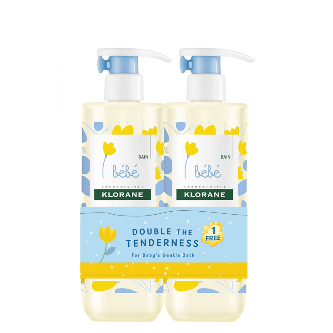 Klorane - Bebe Gentle Cleansing Gel Buy 1 Get 1 Free