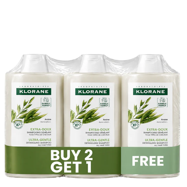 Klorane - Ultra Gentle Shampoo Buy 2 Get 1 Free