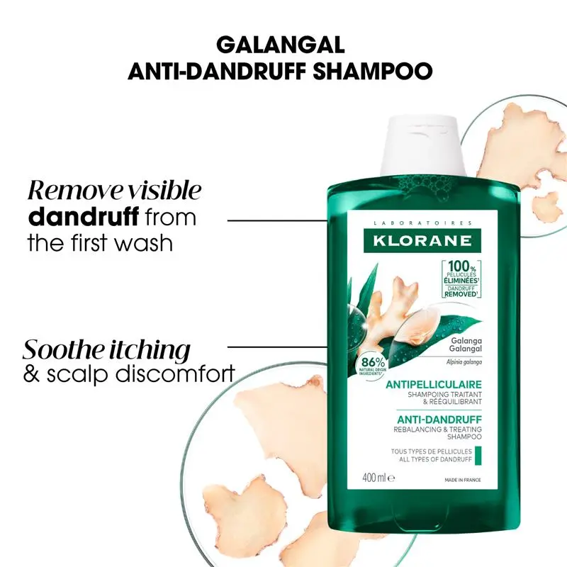 Klorane - Anti Dandruff Rebalancing & Treating Shampoo